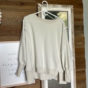 Free People Camden off white small NWOT